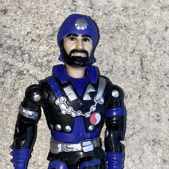 LANARD 1986 BANGALA SUPER PURPLE AND BLACK "4 action figure RARE - Picture 2 of 7